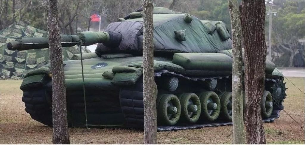 鄂城军用充气坦克